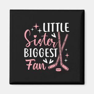 Womens Field Hockey Sister Little Sister Biggest F Magnet