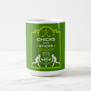 Women's Field Hockey Sports Coffee Mug