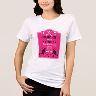Women's Field Hockey Sports Tri-Blend Shirt