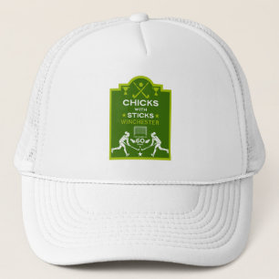Women's Field Hockey Sports Trucker Hat