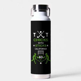 Women's Field Hockey Sports Water Bottle