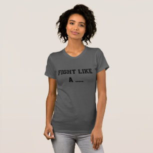 Women's "Fight Like A Spoonie Warrior" Jersey Tee