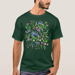 Womens Finally spring Flower meadow T-Shirt