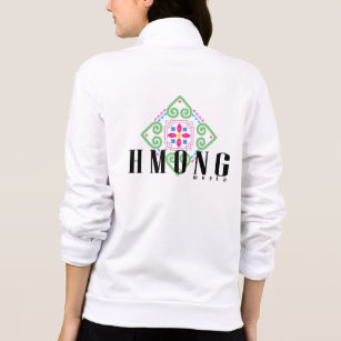 Women's Fleece Zip Jogger W/Hmong Logo