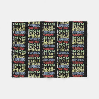 Womens Flight Attendant Fleece Blanket