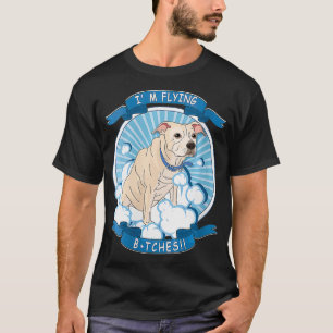 Womens Flying in Heaven Dog Memorial VNeck T-Shirt