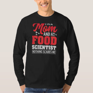 Womens Food Scientist Mum Flavour Chemistry Biotec T-Shirt