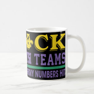 Womens For Both Teams Just Let My Numbers Hit V-ne Coffee Mug