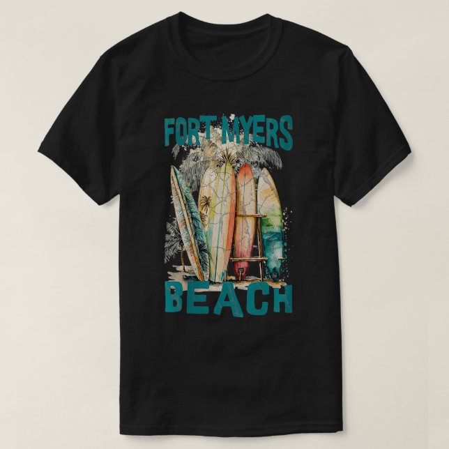 Womens FortFlorida VNeck  T-Shirt (Design Front)