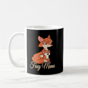 Womens FOXY MAMA Mum Quote Fox Love Mothers Day Coffee Mug