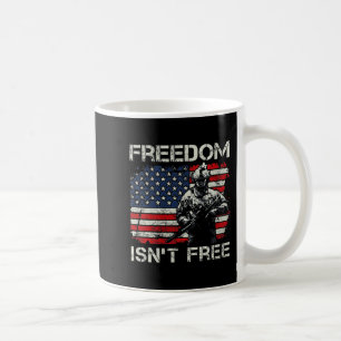 Womens freedom isn't - military soldier veteran coffee mug