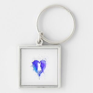 Womens Frenchie Mum French Bulldog Dog Mum Key Ring