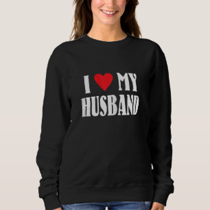 Womens Frist Valentines Day Outfit For Married Cou Sweatshirt