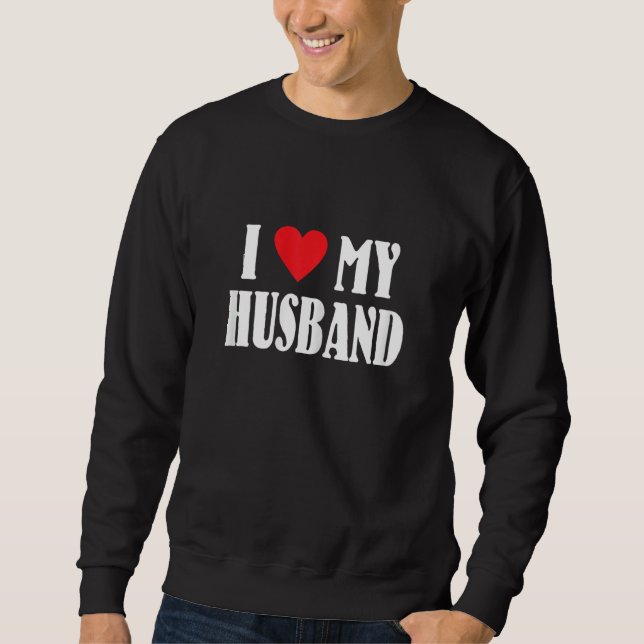 Womens Frist Valentines Day Outfit For Married Cou Sweatshirt (Front)