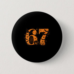 Womens Fun Six Seven 6 7 Meme Design Couples Hallo Cm Round Badge