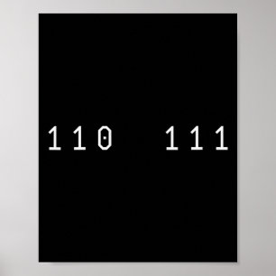 Womens Funny 67 Meme Binary Code Computer Science  Poster