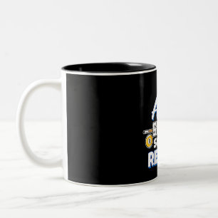Womens Funny Aim Pool Player Gift Billiard Balls Two-Tone Coffee Mug