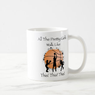 Womens Funny All The Pretty Girls Walk Like This S Coffee Mug