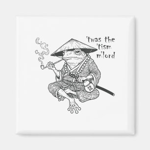 Womens Funny Autism Twas The Tism M Lord Frog Meme Magnet