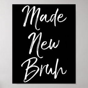 Womens Funny Baptism Gift For Boys Salvation Quote Poster