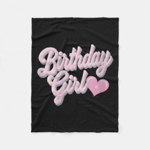 Womens Funny Birthday Girl Memes Funny Birthday Fleece Blanket