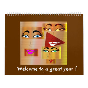 Women's funny calendar