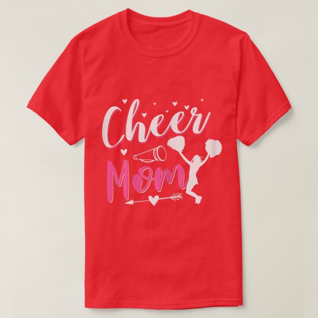Womens Funny Cheerleading Mum Cheer Mum  - 2  T-Shirt (Design Front)