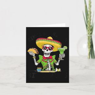 Womens Funny Cinco De Drinko Achos Mexican Fiesta  Card