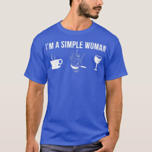 Womens Funny Cooking Chef Cook Hobby Simple Woman T-Shirt