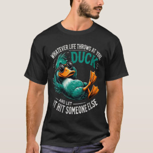 Womens Funny Duck Graphic Tees Men Women Teens Fun