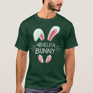 Womens Funny Easter Day Costume Matching Abuelita T-Shirt