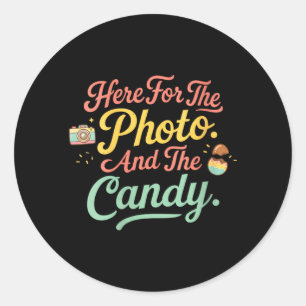 Womens Funny Easter Photo Quote Sarcastic Adult Classic Round Sticker
