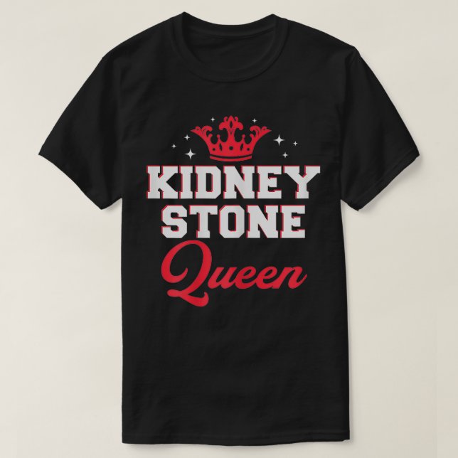 Womens Funny Kidney Stone Sufferer Humour Kidney S T-Shirt (Design Front)