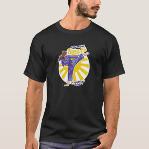Womens Funny Kung Fu Training Black Belt Karate Fi T-Shirt