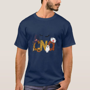Womens Funny Leopad CNA Fearless Nurse In Hallowee T-Shirt