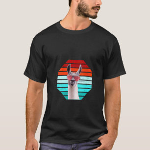 Womens Funny Llama Alpacas Cute Animal Teen Girls T-Shirt