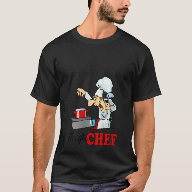 Womens Funny Master Chef Culinary Genius Cute Cook T-Shirt (Front)