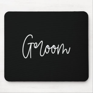 Womens Funny Matching Getting Ready Bride And Groo Mouse Pad