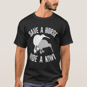 Womens Funny New Zealand Kiwi Meme Quote Save A Ho T-Shirt