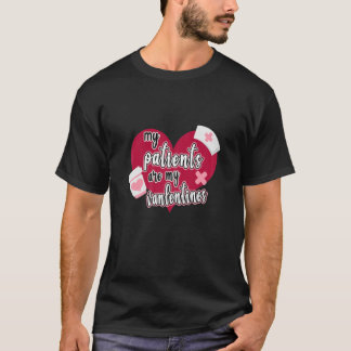 Womens Funny Nurses Quote Cool Valentines Day For T-Shirt