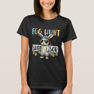 Women's funny pastel colour cool bunny egg hunt T-Shirt