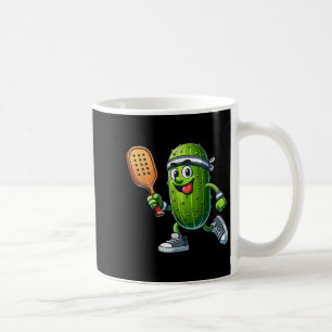 Womens funny pickleball player paddleball pickle coffee mug