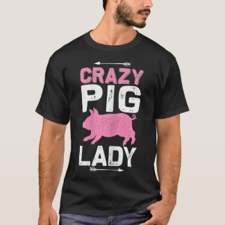 Womens Funny Pig Lover Graphic For Women Girls Kid T-Shirt