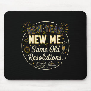 Womens Funny Sarcastic Humour Quote Lazy Mouse Pad