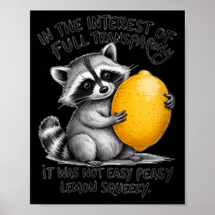 Womens Funny Sarcastic Speak The Truth Offensive Poster