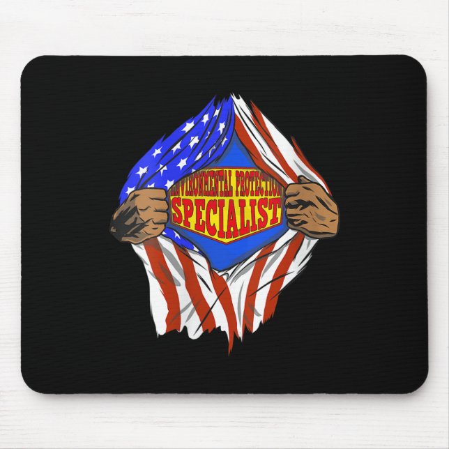 Womens Funny Super Environmental Protection Mouse Pad (Front)