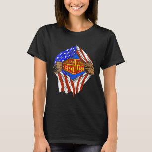 Womens Funny Super Environmental Protection T-Shirt