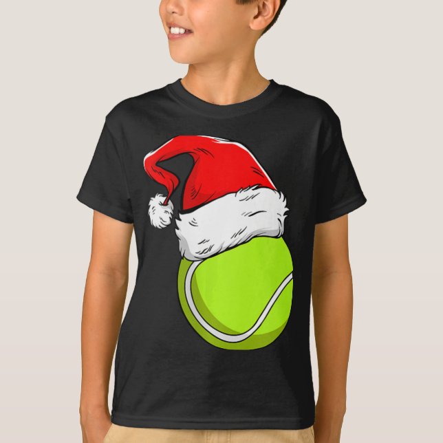 Womens Funny Tennis Coach Player Gift Ball Christm T-Shirt (Front)