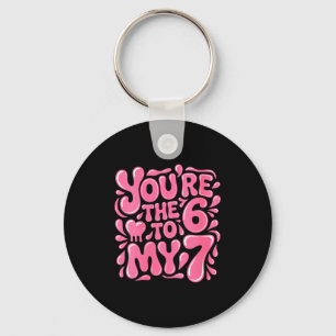 Women's Funny Valentines Day 67 Meme Couples You'r Key Ring