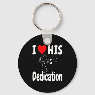 Women's Funny Valentine's Day Couple Matching I Lo Key Ring